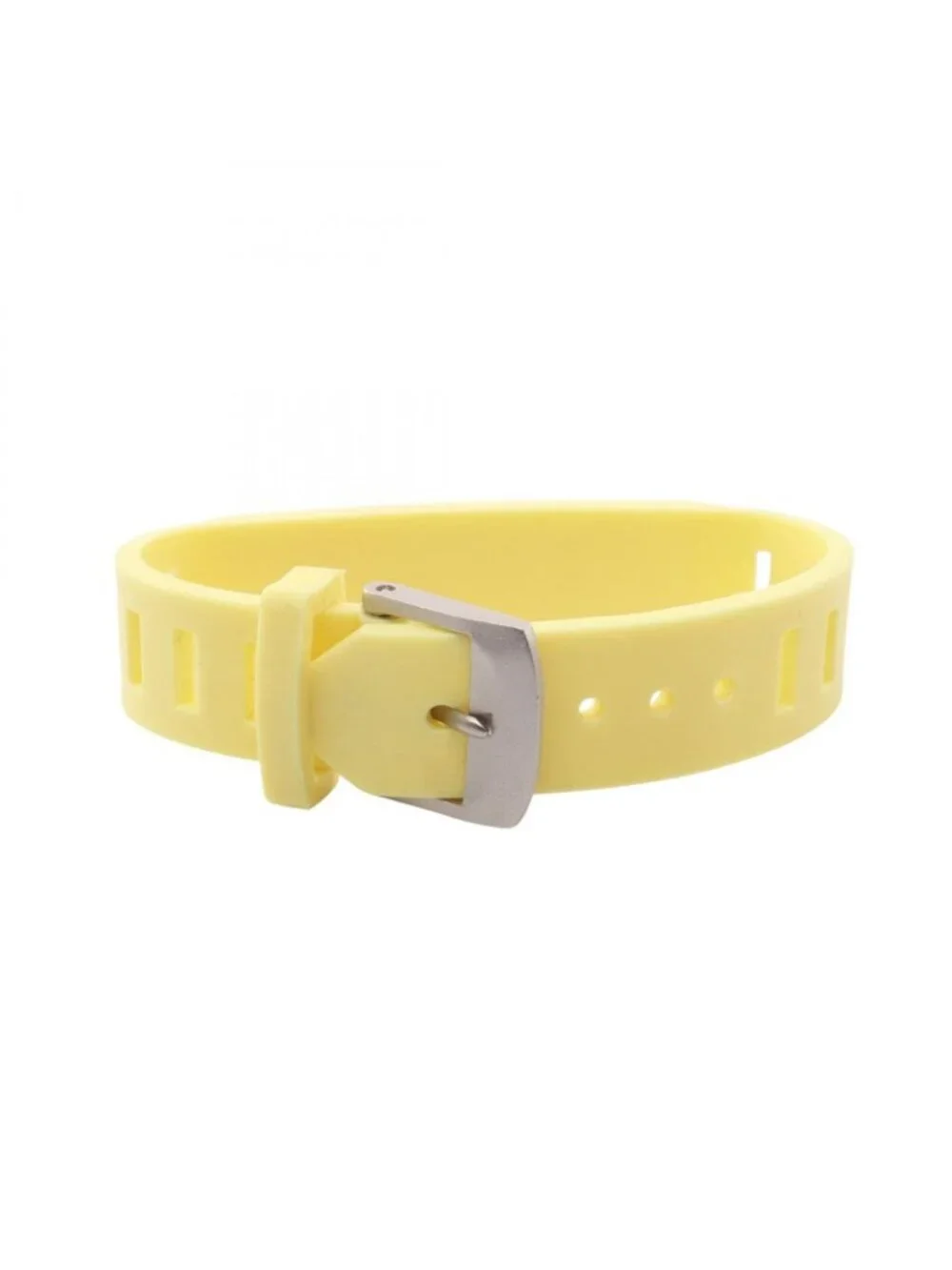 Chanel Bracelet Rubber Band Yellow Logo